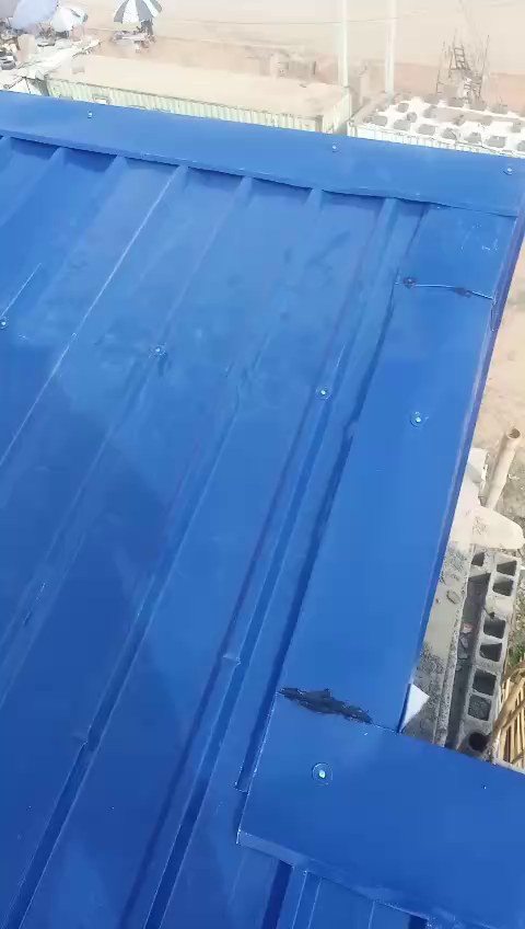 Walkthrough of a completed roofing project